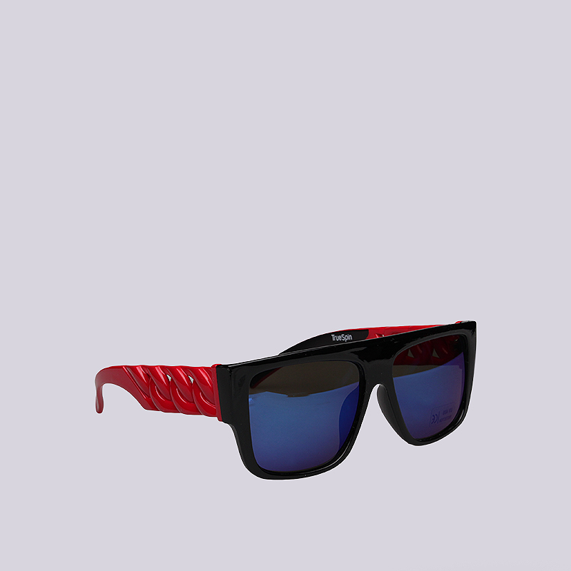  черные очки True spin Las Cadenas Las Cadenas-blk/red - цена, описание, фото 1